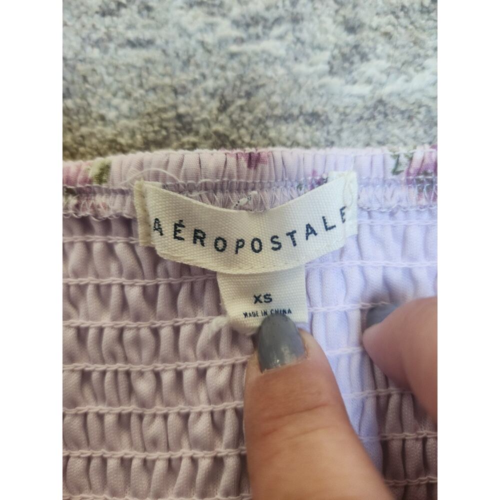 AEROPOSTALE Floral Mini Sun Dress Size xs - Picture 6 of 7